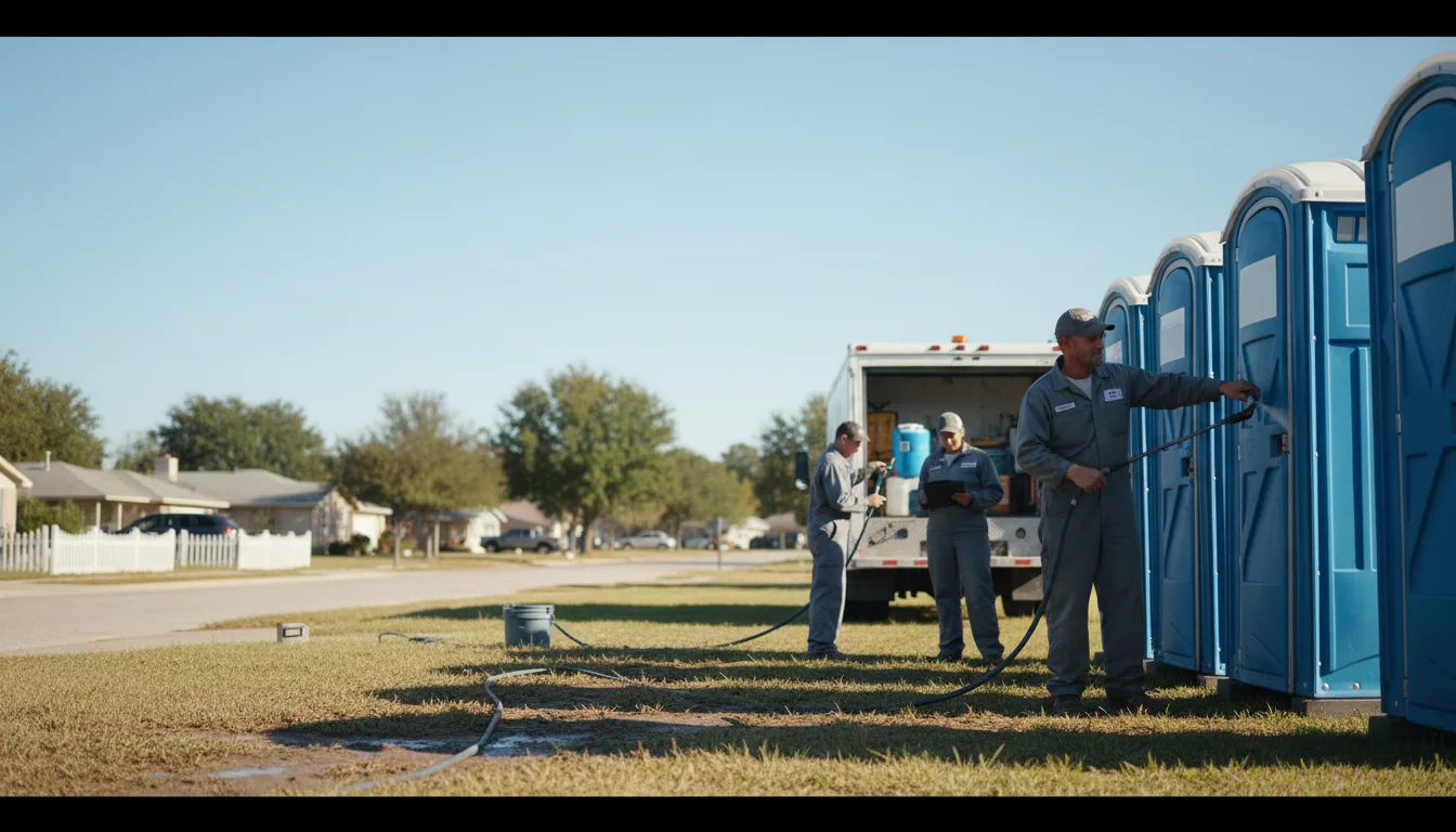 Long-Term Portable Toilet Rental in Percy, IL near me
